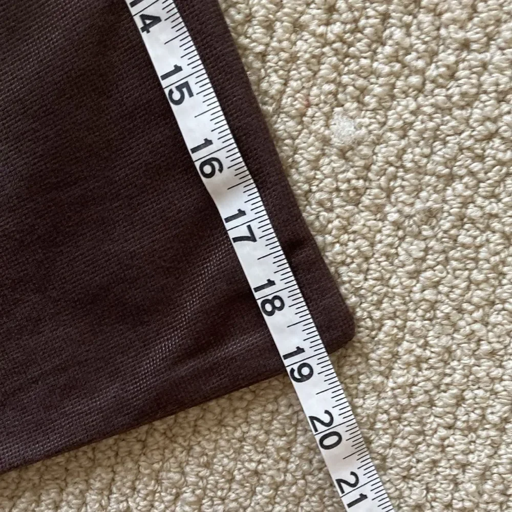 Kate Spade Large Brown Dust Bag Purse Protection Case Slip 27.5” x 19” Like New
